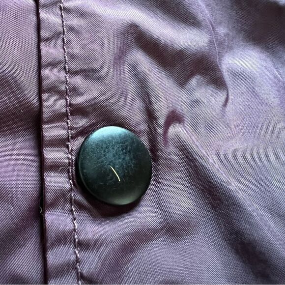 Vans Red Torrey Lined Snap Front Windbreaker Jacket Coat Youth size Medium - Picture 6 of 9